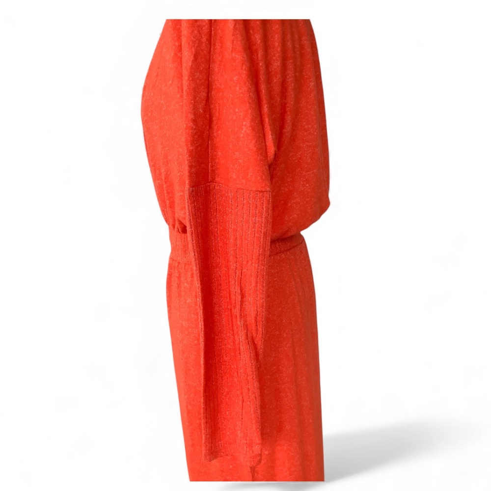 Anthropologie Daily Practice Cowl Neck Maxi Dress Medium Scandi Girl Baddie New - Picture 8 of 9